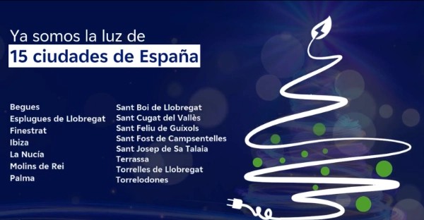 La iluminación navideña como reflejo del compromiso sostenible